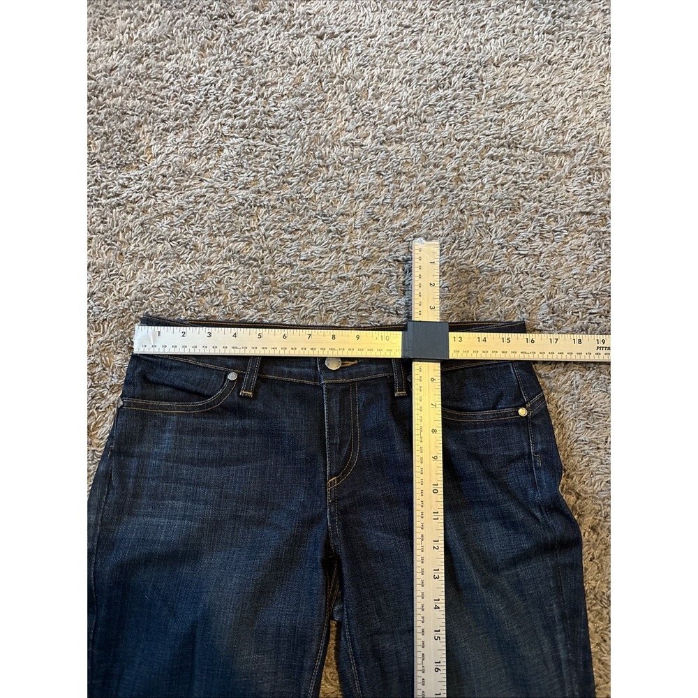 We The Free People Jeans Womens 32x27 Dark Wash Straight Denim - Picture 4 of 6